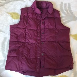 Lands End women’s down vest